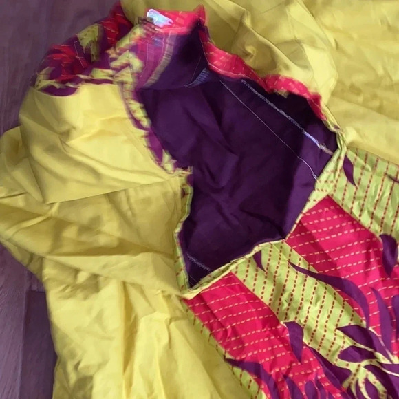 African print Ankara luxury  Maxi Skirt L - Picture 9 of 10